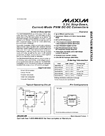 DataSheet MAX748A pdf